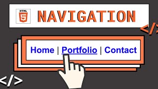 HTMLTutorial12 nav Element  Navigation  Web Development for Beginners [upl. by Catina]