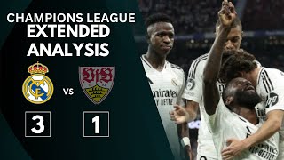 Stuttgart Faceoff Real Madrid for European Supremacy  Real Madrid 3 Stuttgart Full Analysis [upl. by Reckford]