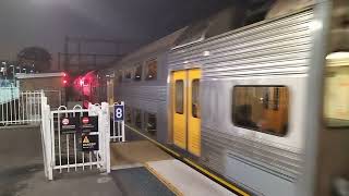 K Set Train Departing For A Leppington Service and M Set Arriving At Lidcombe For A City Service [upl. by Accemahs]