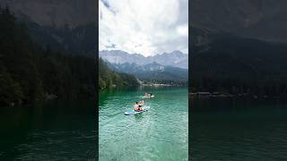 Caribic in Germany 🇩🇪Lake Eibseeshorts eibsee caribic garmischpartenkirchen [upl. by Cia]