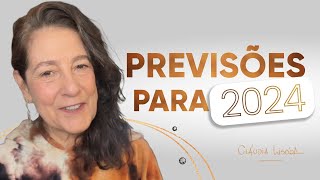 PREVISÕES PARA 2024  CLAUDIA LISBOA [upl. by Coumas]