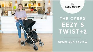 Cybex Eezy S Twist2 Stroller Demo and Review [upl. by Knox]