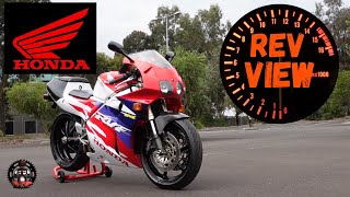 Honda RVF400 NC35 Review or REV VIEW Episode 1 Complete Rider [upl. by Codi199]