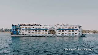 MS Esmeralda Nile Cruise 5 Deluxe LuxorAswan  NileRiverCruiseShipscom [upl. by Davida]