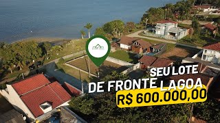 Lindo terreno com VISTA PARA A LAGOA a venda em Balneário Barra do Sul [upl. by Diarmuid]