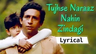 Tujhse Naraaz Nahin Zindagi Lyrical VIDEO Song  Masoom Songs  Naseeruddin Shah  Jugal Hansraj [upl. by Germayne]