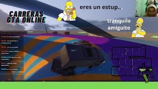 LOS HOMEROS SIMPSONS EN EL GETEA SUMOS Y CARRERITA [upl. by Ahsimek]