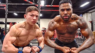 INSANE CHEST WORKOUT WITH JASON DERULO  Tristyn Lee [upl. by Devi]