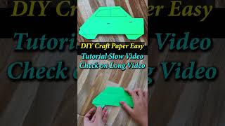 Origami Car Easy Step by Step [upl. by Fleischer493]