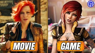 Borderlands Movie Vs Game Voice Actors Comparison [upl. by Kenelm]