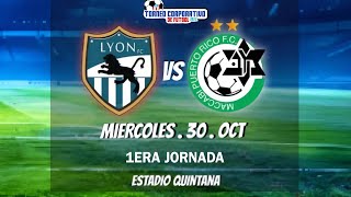 LYON FC vs MACCABI  TORNEO CORPORATIVO  1RA JORNADA [upl. by Thurstan]