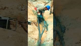 How to Splice LowMedium Voltage Cable demolition shorts viral trending foryou reels video [upl. by Treblig]