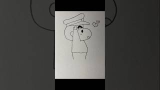 Shinchan cartoon sketch shinchan draw artisttrk cartoon [upl. by Khalsa797]