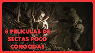 8 PELÍCULAS de SECTAS poco conocidas [upl. by Yerrok]