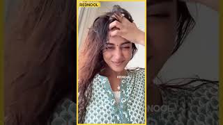 Nivetha Pethuraj 😍 தலை காய வைக்கிறத கூட இவ்ளோ அழகான Video ஆக்கிட்டாங்களே  nivethapethuraj [upl. by Gearhart]