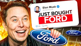 Tesla CEO Elon Musk Just OFFICIALLY Bought Ford  HUGE News [upl. by Tollmann]