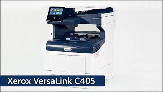 Цветной МФУ Xerox VersaLink C405 для малых и средних офисов [upl. by Lehpar479]