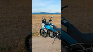 STOCK CF MOTO 450MT EXHAUST shortvideo youtubeshorts shorts [upl. by Domonic475]