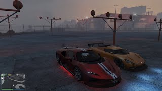 GTA ONLINE  Grotti Itali RSX vs Overflod Entity XXR [upl. by Ashla995]