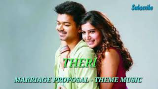 Marriage Proposal – Theme  Theri  Vijay Samantha Amy Jackson  Atlee  GV Prakash Kumar [upl. by Evans]