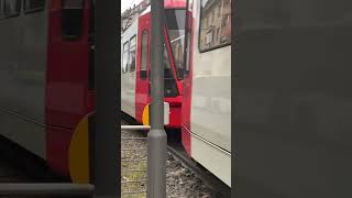 KVB Tram Spotting Linie 14 Ri Keupstr H Deutz Lanxess Arena tram kvb trainspotting [upl. by Dacey]