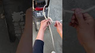 Quick Escape Knot Trailer Hitch Practical Knot Douyin Helper [upl. by Atilegna]