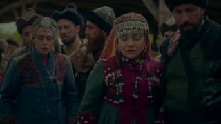 Diriliş Ertuğrul 58 Bölüm  Gökçe ve Tuğtekin Obaya Getiriliyor [upl. by Zebedee]