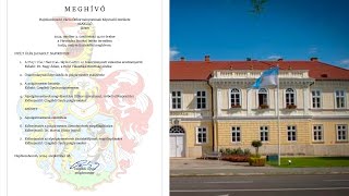 Hajdúszoboszló Város Önkormányzatának Képviselőtestületének alakuló üllése [upl. by Ldnek711]