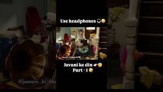 Janvaron ki bhashafunny joke videofunny comedyplease like and subscribeshort video animal 🤣😆😉 [upl. by Kcirdle149]