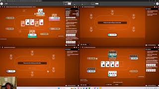 Playing Online Poker  Ignition Casino stream 5 [upl. by Kenelm]