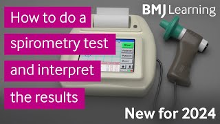 How to do a spirometry test and interpret the results  new version for 2024 [upl. by Attezi]