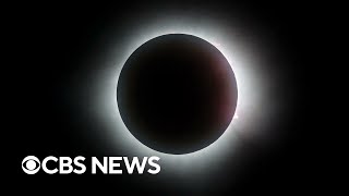 2024 solar eclipse darkens sky for millions across US  Special Report [upl. by Anavoj]