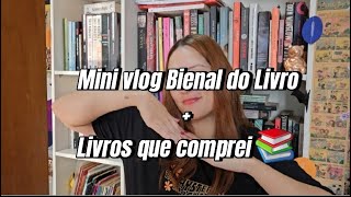 Mini vlog Bienal do Livro 2024  LIVROS NOVOS e brindes [upl. by Nordek387]