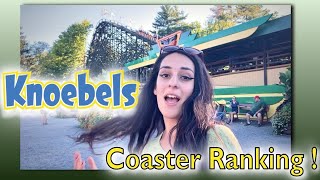 Ranking ALL the Roller Coasters at Knoebels Amusement Park Elysburg PA 2022 ft other rides [upl. by Harris8]