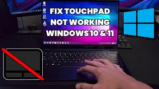 How to Fix Laptop Touchpad Not Working Windows 10 and 11 EASY  SCG [upl. by Sahc]