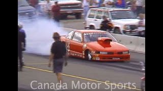 CMS 67  NHRA Div 6 Drag Racing pt 5 Ashcroft BC Sept 1994 [upl. by Sofie250]