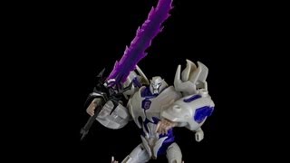 Customs by Z Presents The Deicidium Dark Star Saber by Fakebusker for Transformers Prime Megatron [upl. by Adnirol]