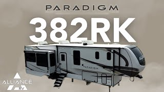 Paradigm 382RK 5th wheel The perfect RV kitchen for life on the road under 42ft amp 13500 lbs dry [upl. by Colet6]