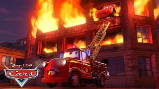 Mater Rescues Lightning McQueen  Pixars Cars Toon  Mater’s Tall Tales [upl. by Simons]