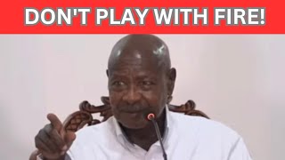 UGANDA “Dont Play With Firequot President Museveni Warns Uganda GenZ Ahead Of Protest africa [upl. by Stegman]