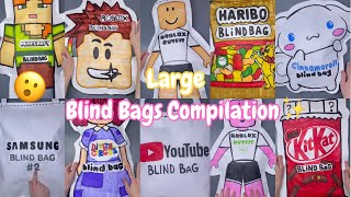 10 Minutes of ✨ LARGE BLIND BAGS Opening✨🍭 [upl. by Sherie298]