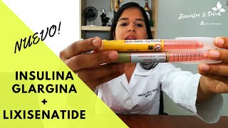 TUTORIAL 3 😱 ¡NUEVO INSULINA glargina lixisenatide para el tratamiento de la diabetes [upl. by Ardnekan]