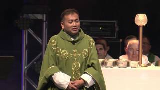 Father Leo Patalinghug  Saturday Homily  2013 Steubenville East [upl. by Johppah]