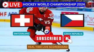 Tschechische Republik vs Schweiz LIVE heute HockeyWeltmeisterschaft 2024 [upl. by Baker]