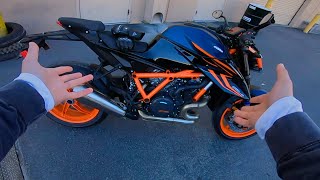 SUPER DUKE 1290 R EVO FIRST RIDE [upl. by Thin]