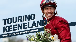 The Tyler Tour  Tyler Gaffalione takes us inside the Keeneland Jockeys Room [upl. by Bergquist615]