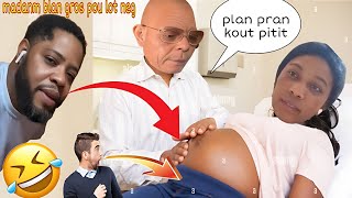 madanm blan gros pou lot neg🤣 bouzen 🤣🤣 blan pran madanm li tou gros antre etazini 🤣 rosiny sezi 🤣🤣 [upl. by Mini]