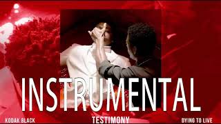 Kodak Black  Testimony Instrumental [upl. by Hanover517]