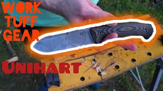 This is the Dream Bushcraft Knife Work Tuff Gear Unihart [upl. by Nibaj271]