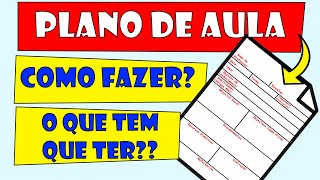 Aprenda como fazer um PLANO DE AULA de acordo com a BNCC 2024  infantil fundamental e médio [upl. by Bethina]